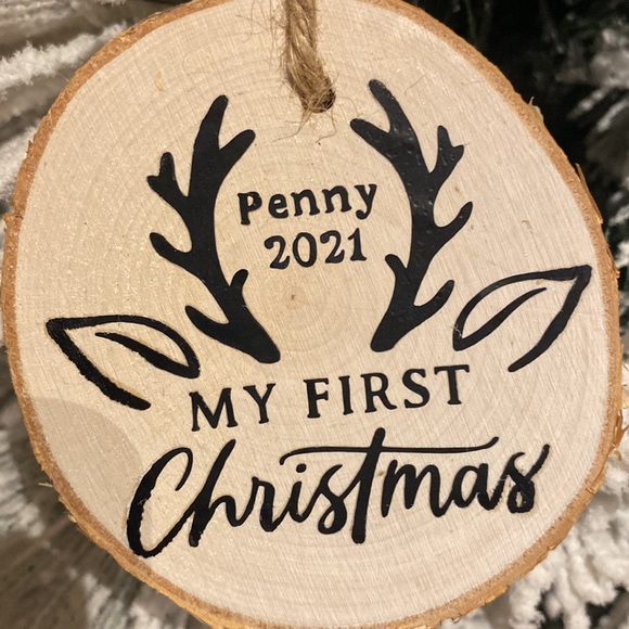 Personalized My First Christmas Ornament - Picture 3 of 8